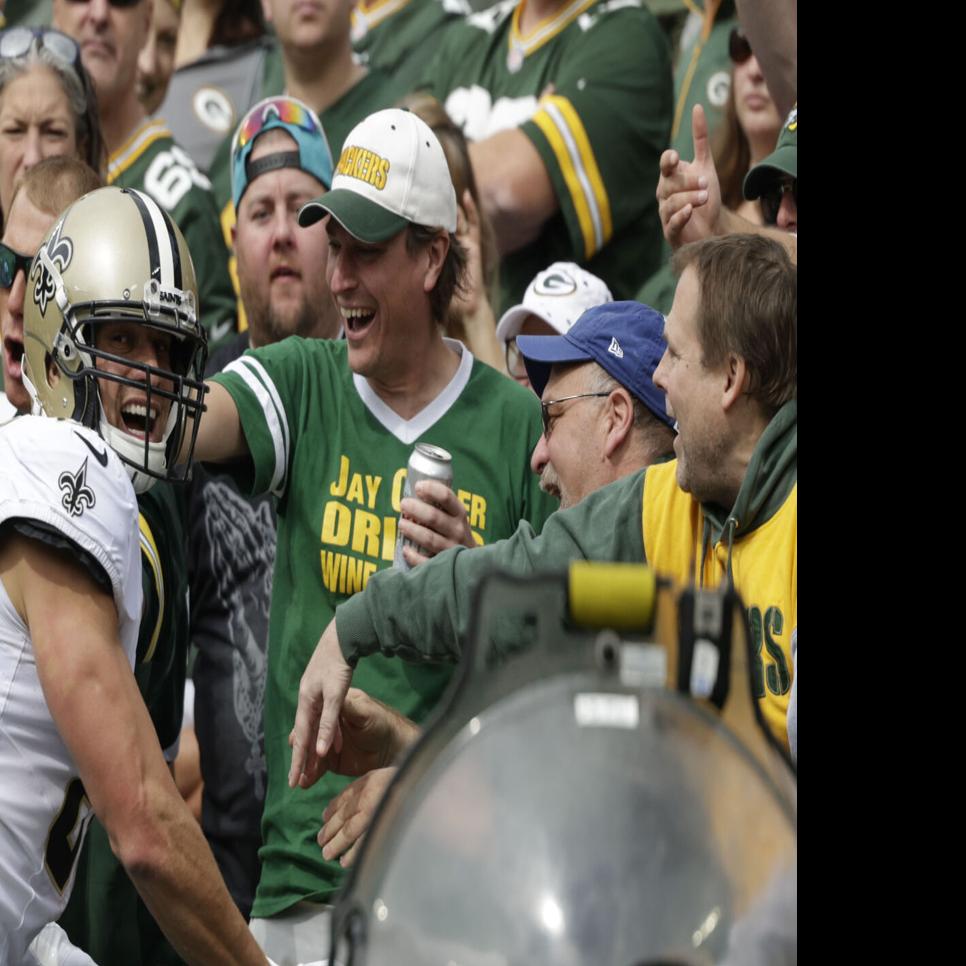 Saints TE Jimmy Graham teases Packers fans after TD, Saints