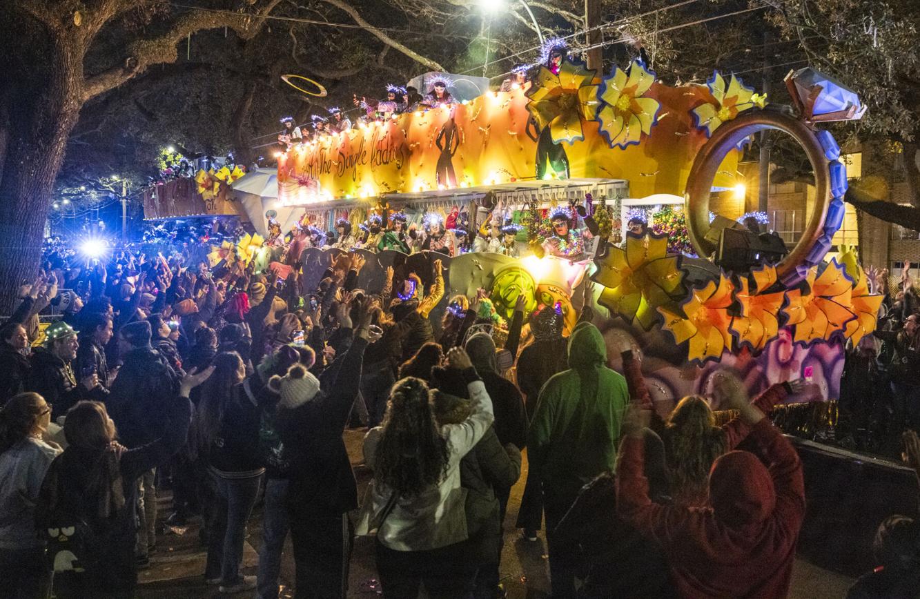 Photos The Krewe of Cleopatra allfemale parade rolls on the uptown