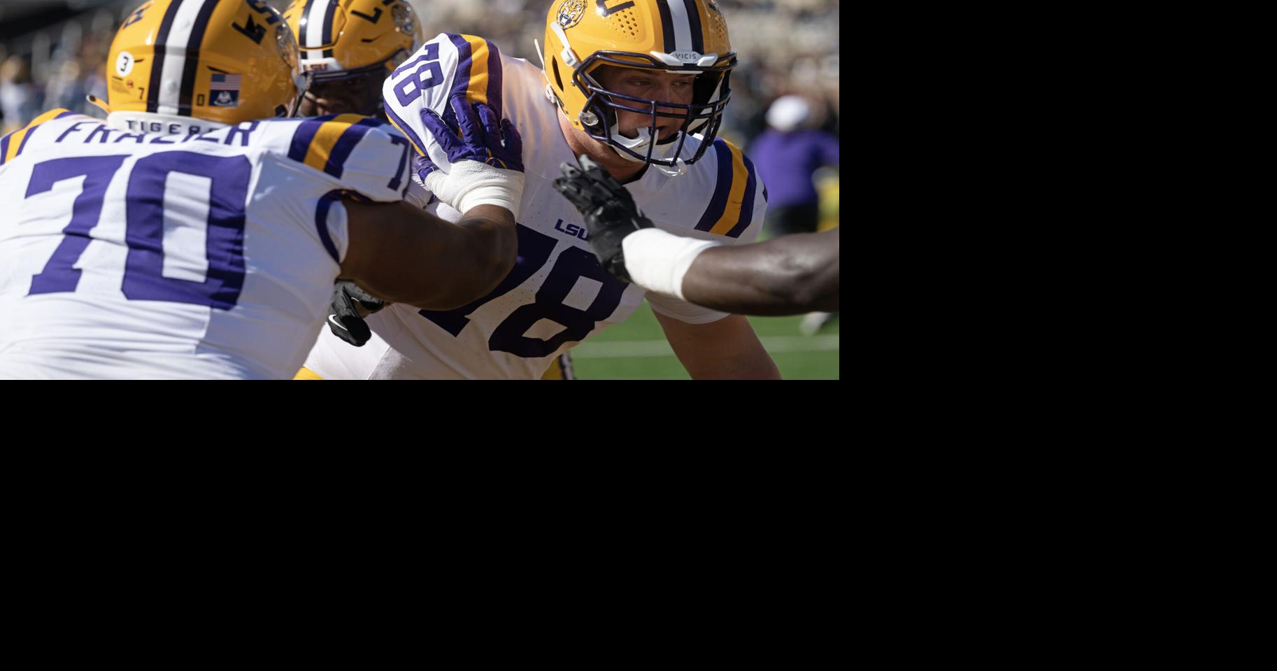 LSU offensive lineman Mason Lunsford retires from football LSU