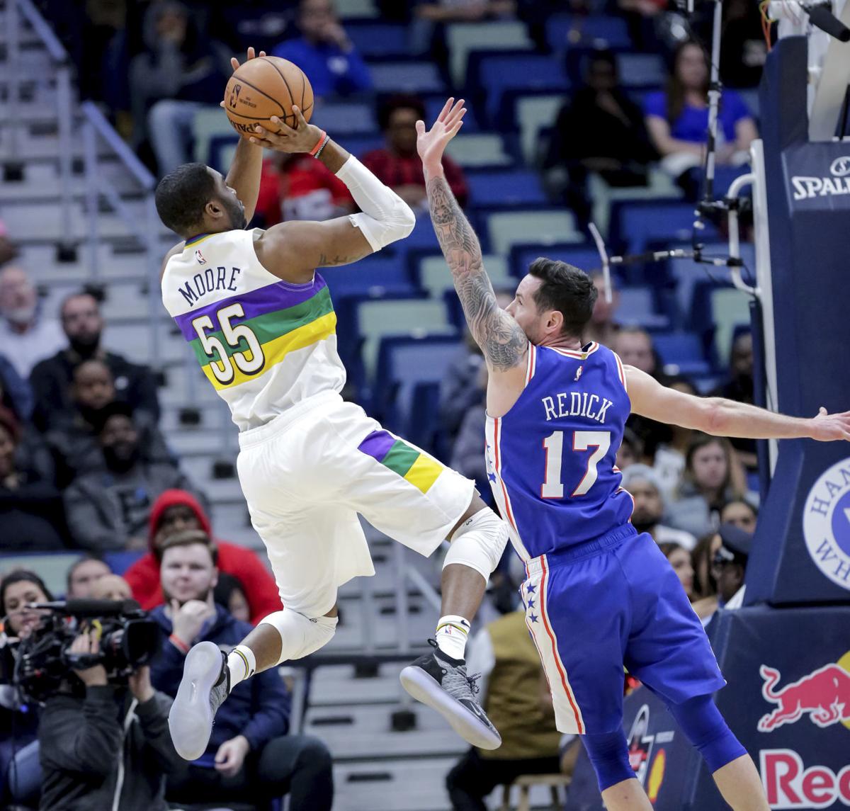 Pelicans late push falls short in 111-110 loss to the 76ers | Pelicans | nola.com