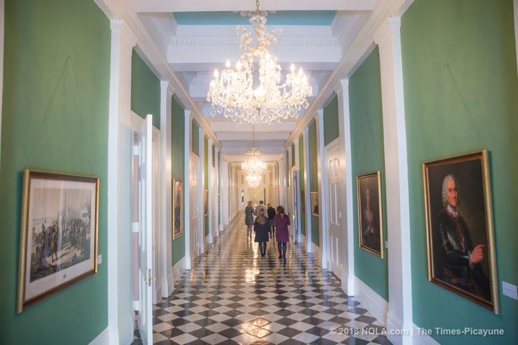 Gallier Hall's $3 million interior renovation gleams just in time for ...