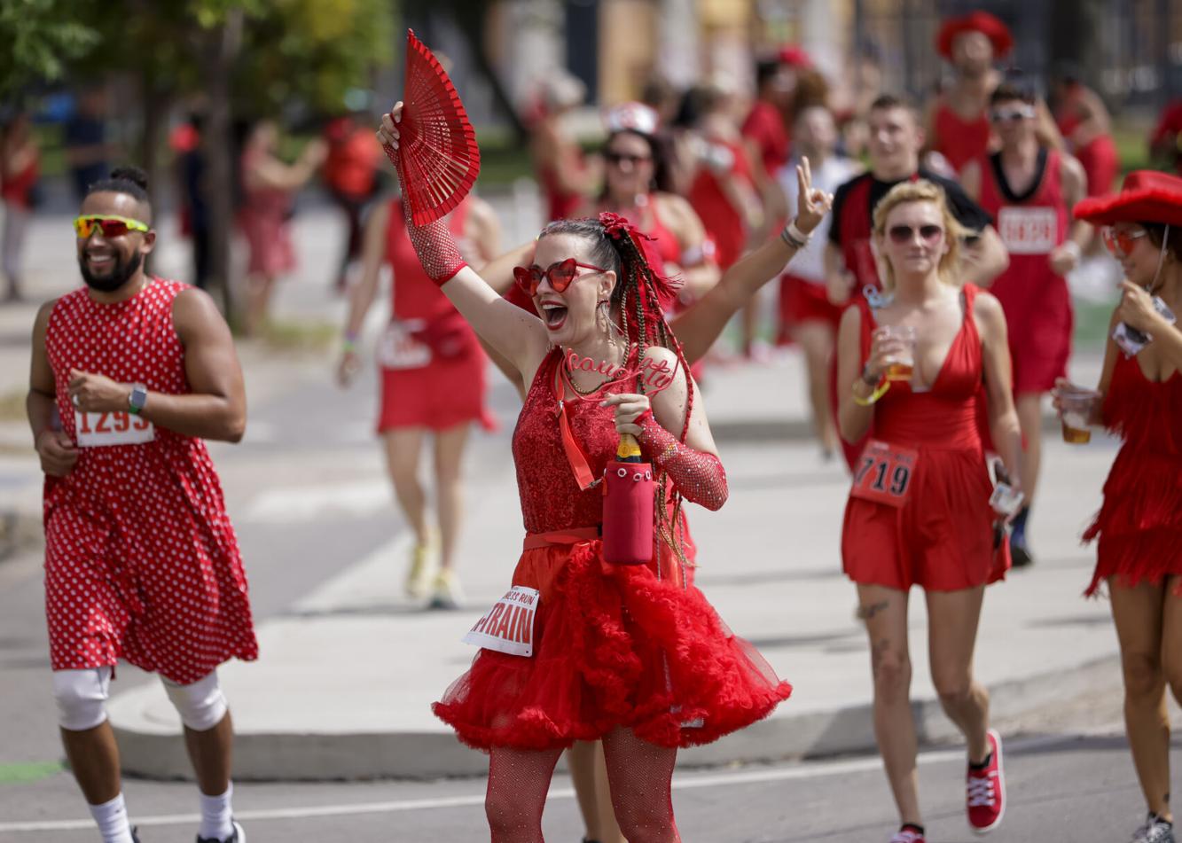 Photos Red Dress Run returns to New Orleans after twoyear break for