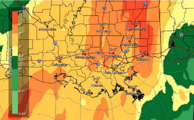 Flash flood watch issued for most of southeast Louisiana this weekend ...