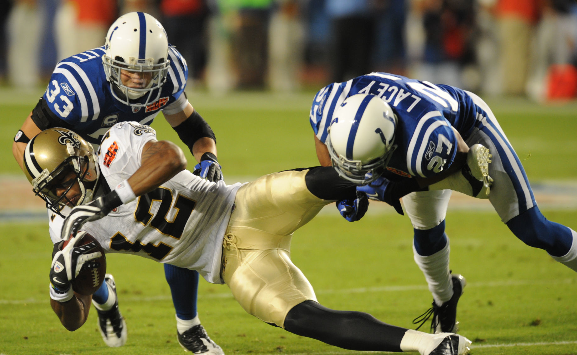 marques colston super bowl jersey