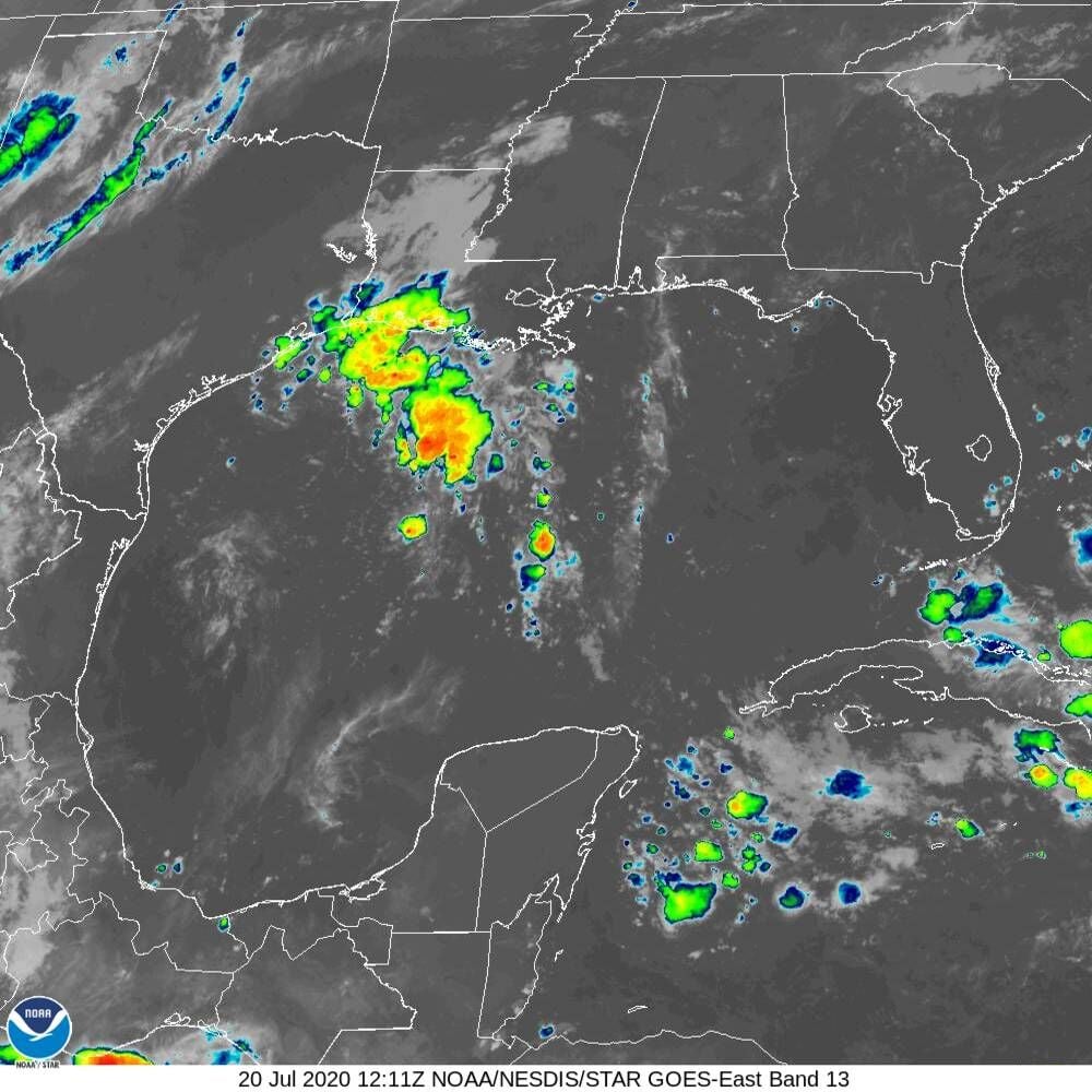 Hurricane Center Tracking 3 Disturbances, Including 2 For The Gulf Of ...