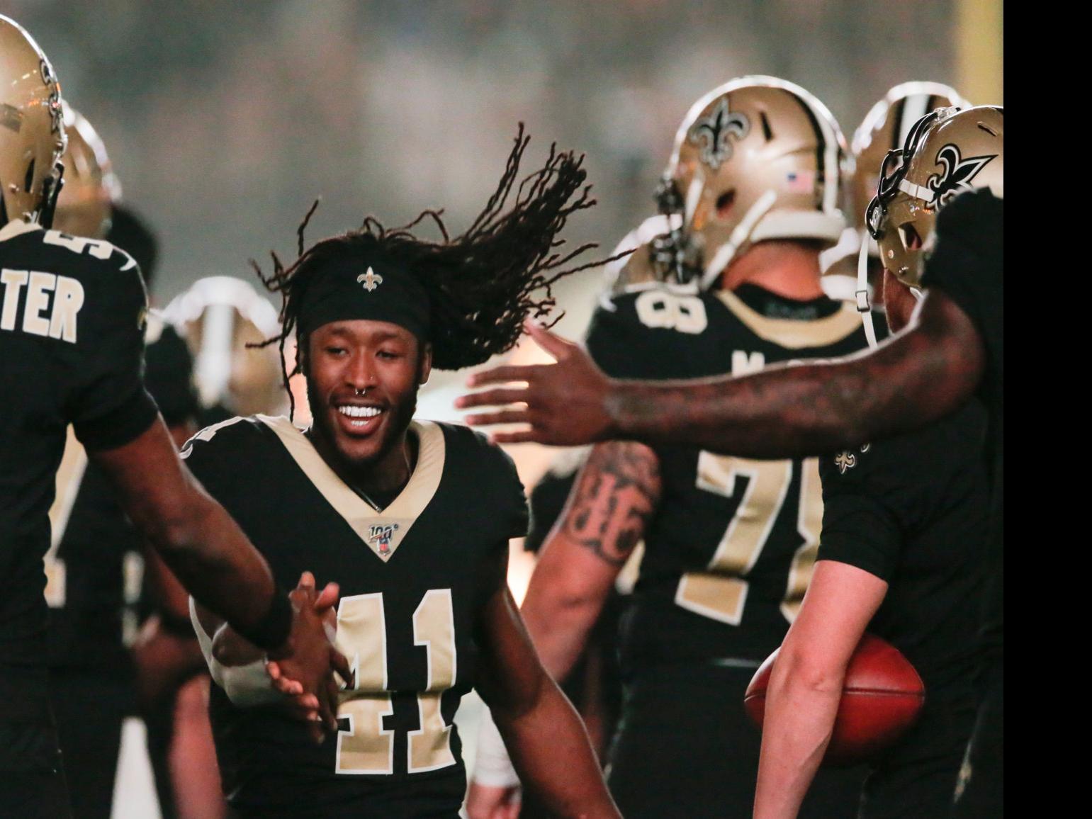 Saints running back Alvin Kamara used his signing bonus to buy wings