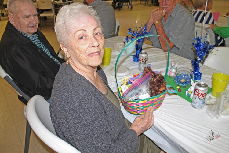 Westwego Police Chief Dwayne 'Poncho' Munch serves senior citizens