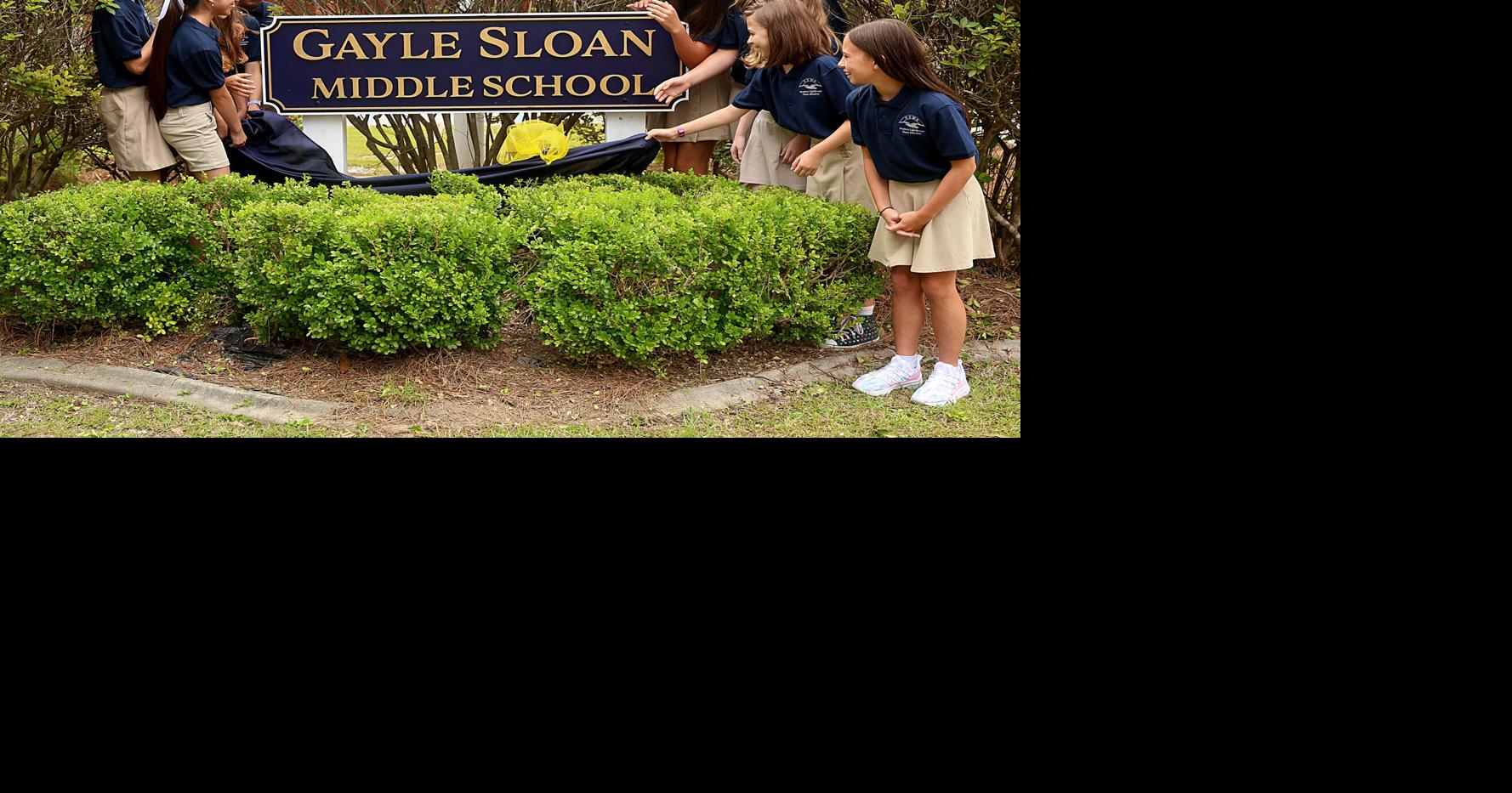 Mandeville Middle School renamed in honor of Gayle Sloan St. Tammany