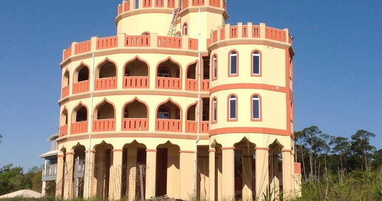 Unfinished 'Taj Mahal' castle on the beach is for sale again near Ocean Springs. How much?