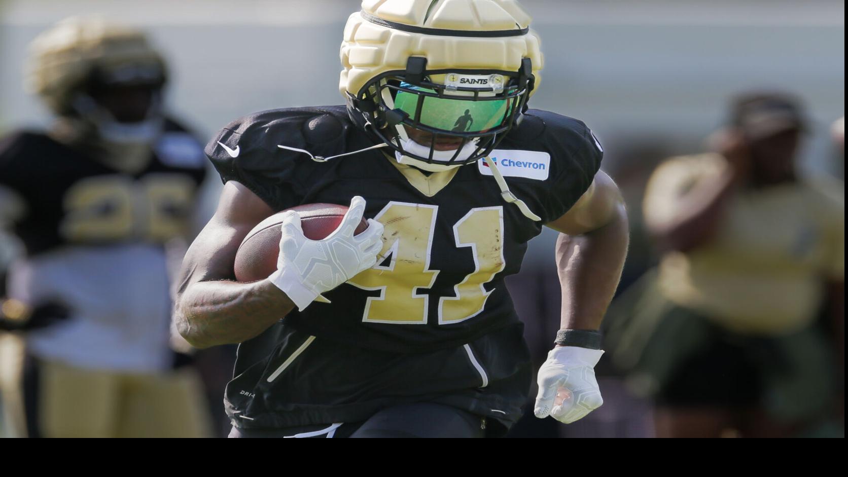 Saints RB Alvin Kamara meets with Commissioner Roger Goodell to