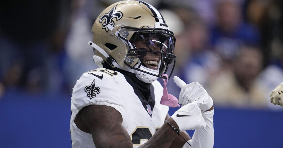 Saints WR Rashid Shaheed shows stunning speed vs. Colts | Saints | nola.com