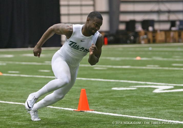 Parry Nickerson, Ade Aruna draw big NFL crowd to Tulane's pro day
