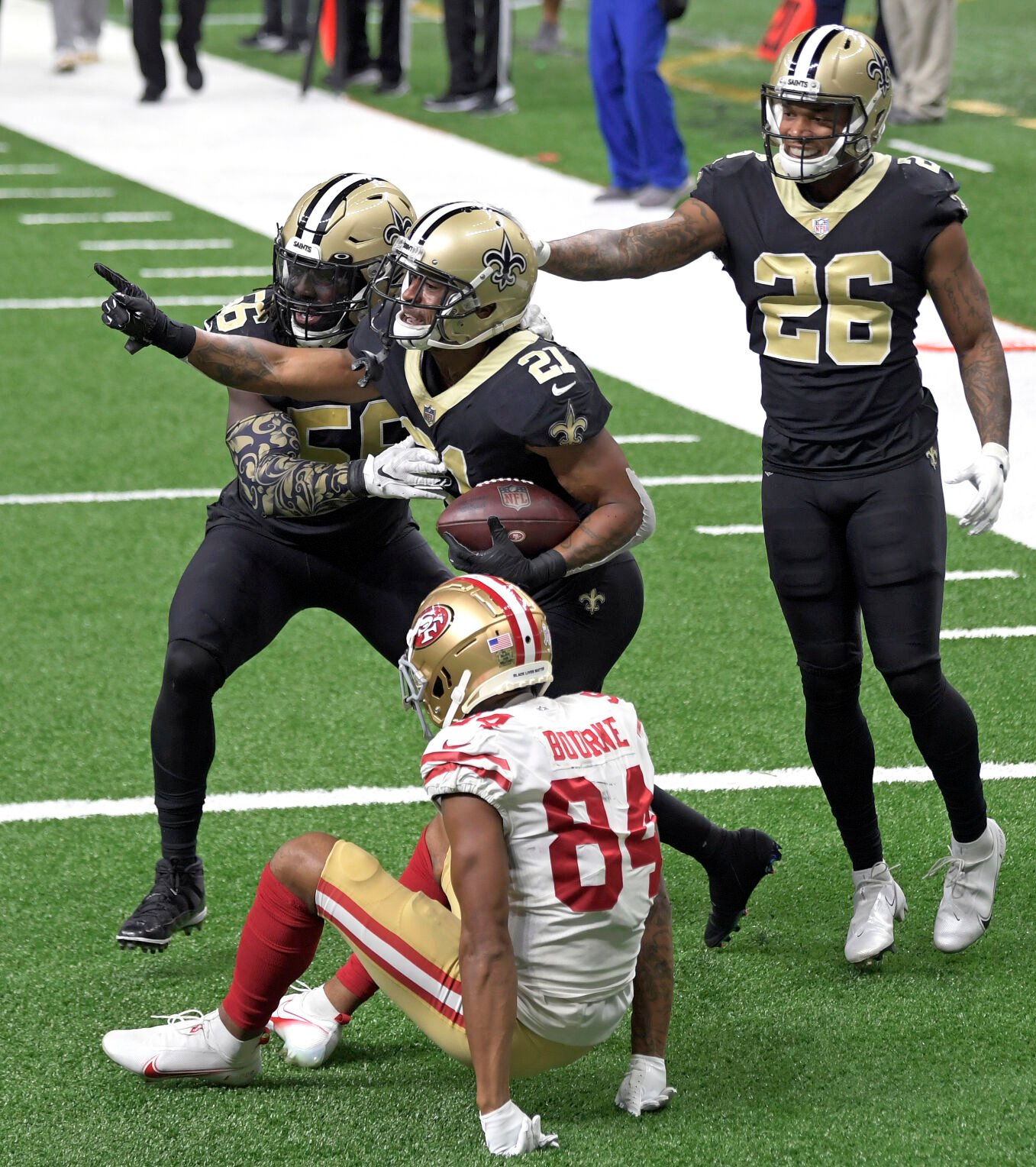 49ers-Saints: 49ers win 13-0 in defensive grind