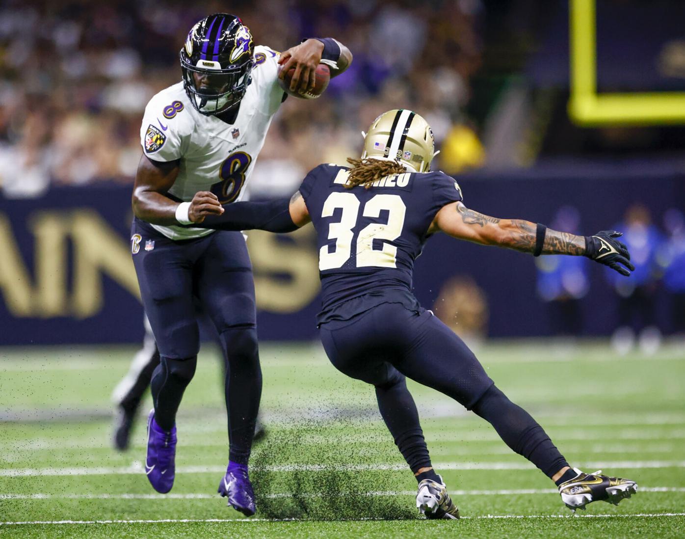 Baltimore Ravens outclass the New Orleans Saints 27-13 on Monday