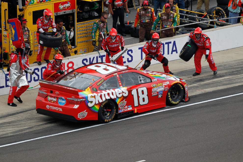 At The Brickyard 400, Kyle Busch Makes It Three Straight Sprint Cup ...