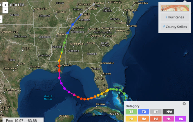 The most expensive hurricanes in U.S. history: Where do the 2018 storms ...