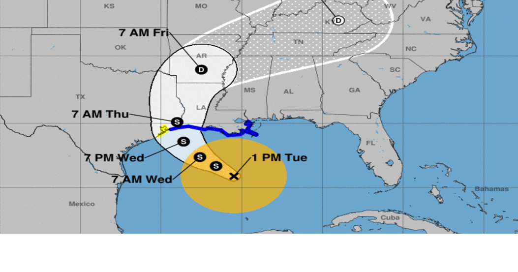 Tropical Storm Cindy Hurricane Center warns of possible 'life