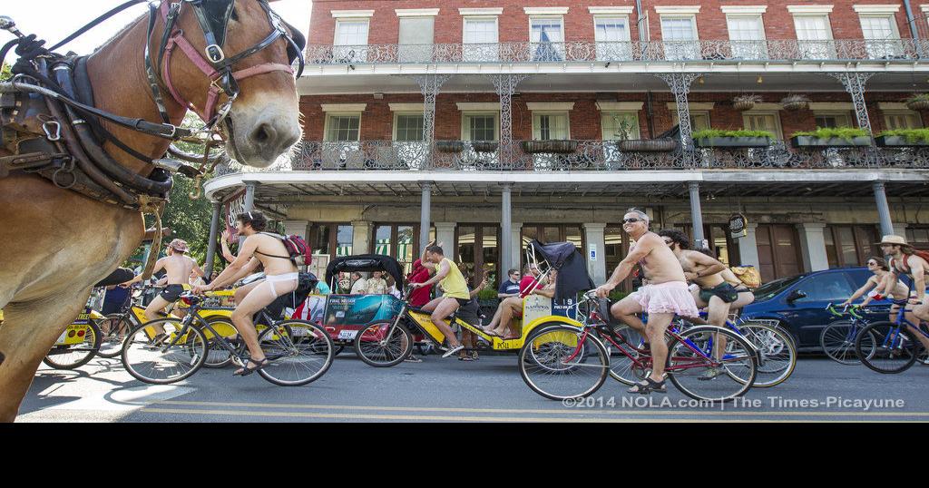 World Naked Bike Ride 2015 cruises through New Orleans Saturday, June 13 | Louisiana Festivals