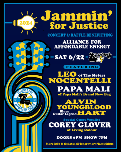 Jammin for Justice poster