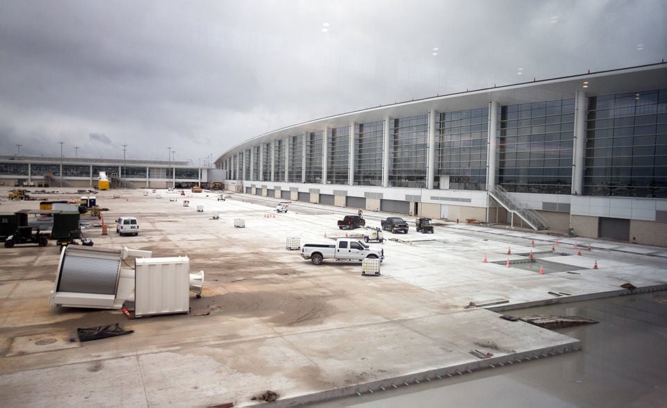 Inside New Orleans' abandoned airport terminal