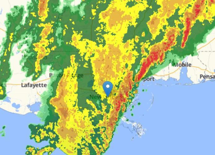 New Orleans weather live updates Street flooding concern as storms hit area News