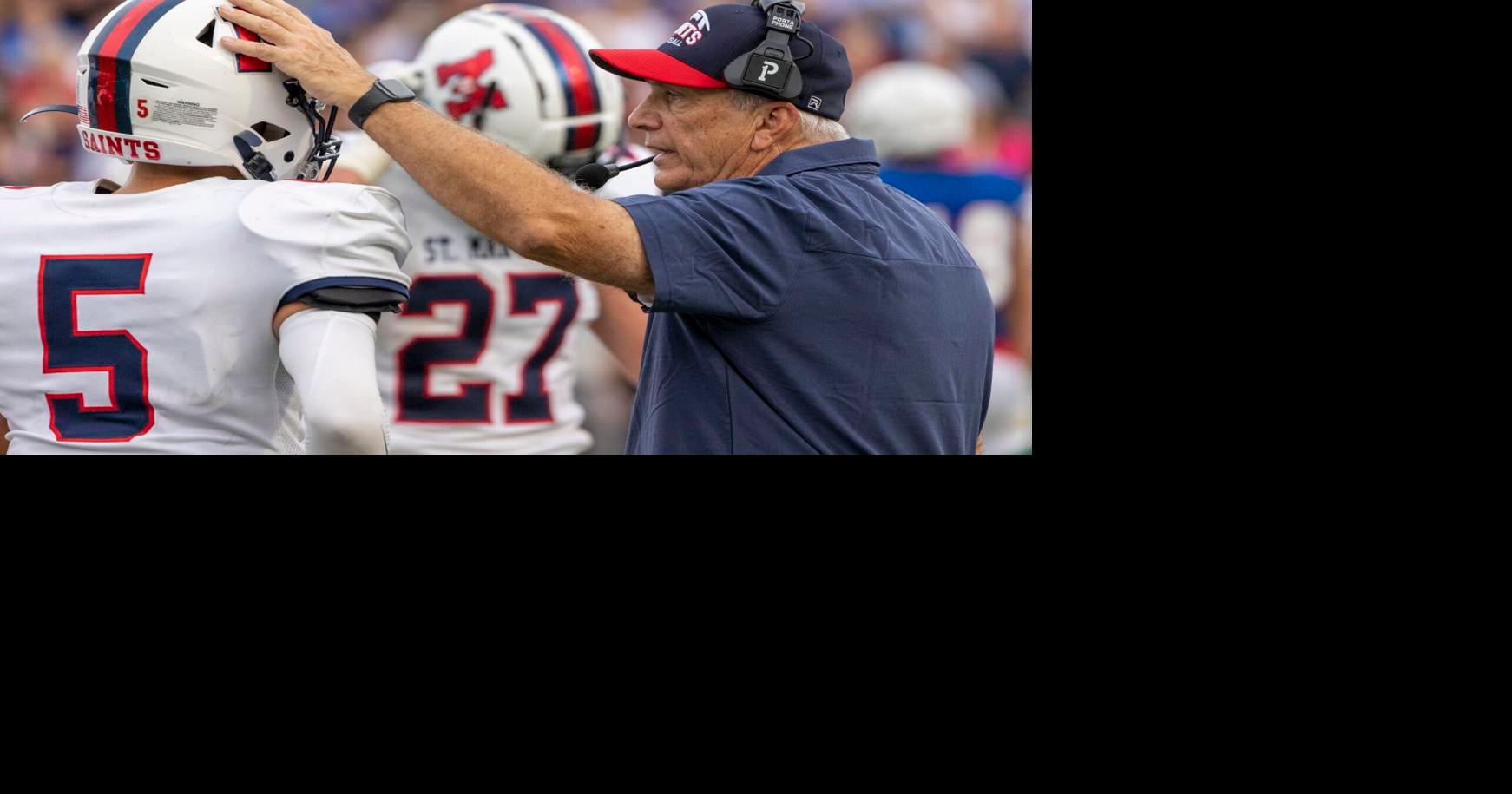 St. Martin’s football coach savors unique chance to coach grandson for ...