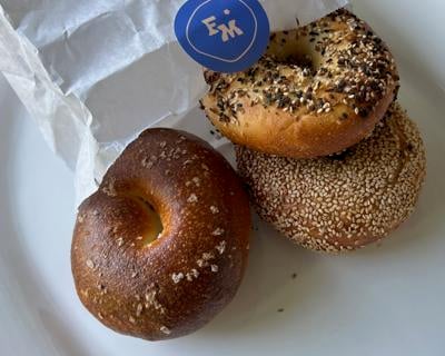 Flour Moon Bagels opens on Lafitte Greenway, from pastry chef