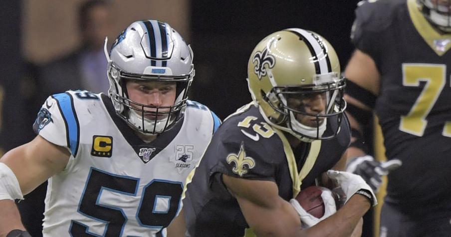 Panthers legend Luke Kuechly says Saints hype song ‘ruins my mood' in Hall of Fame speech
