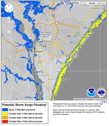 National Hurricane Center unveils new storm surge watch, warning maps ...