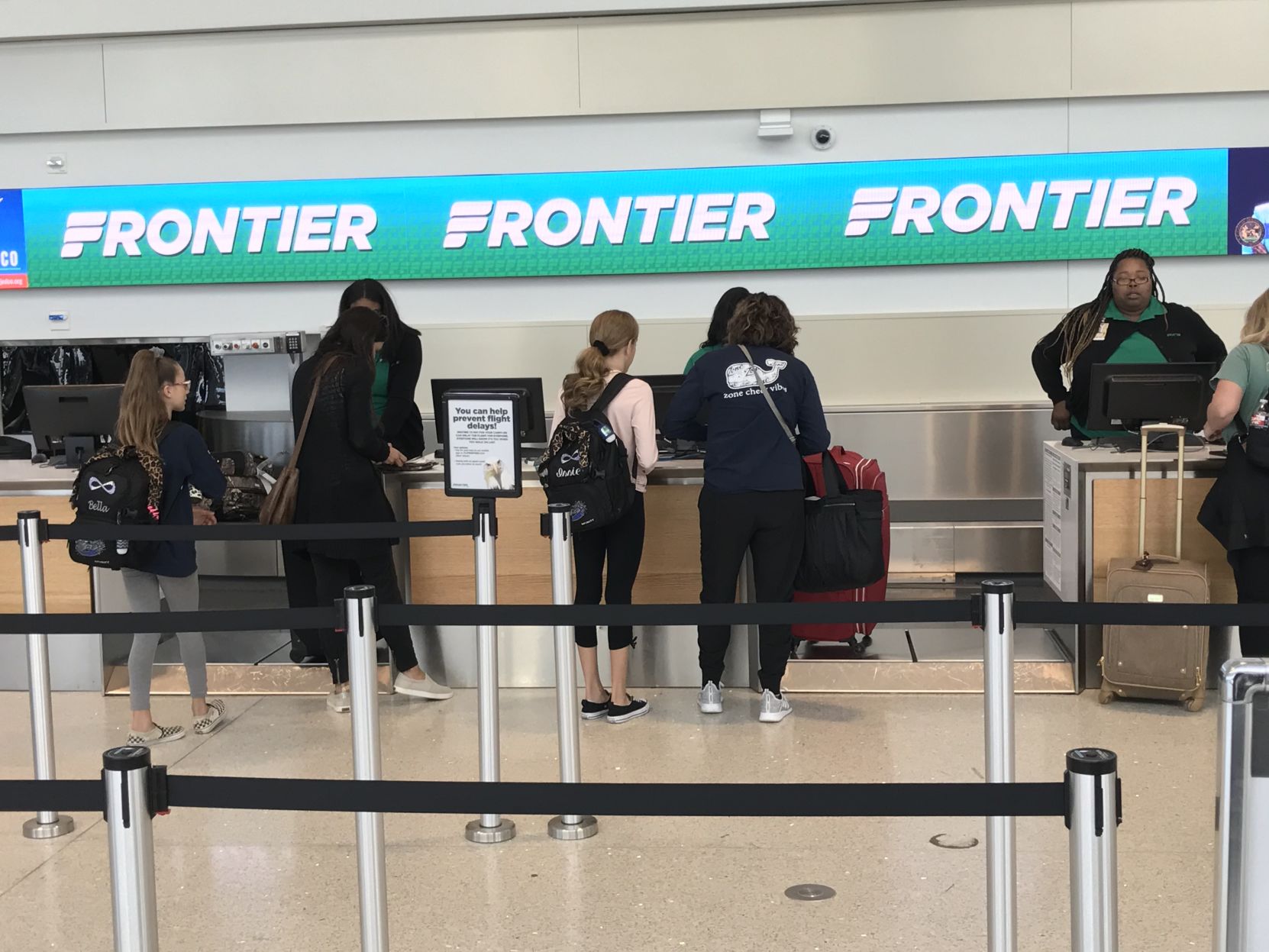 frontier lost my bag