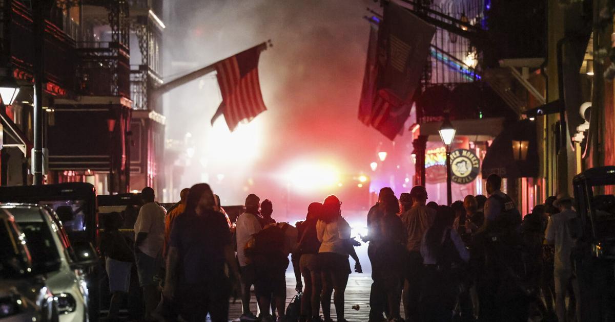 Photos: Underground transformer fire prompts power shutoff in the French Quarter