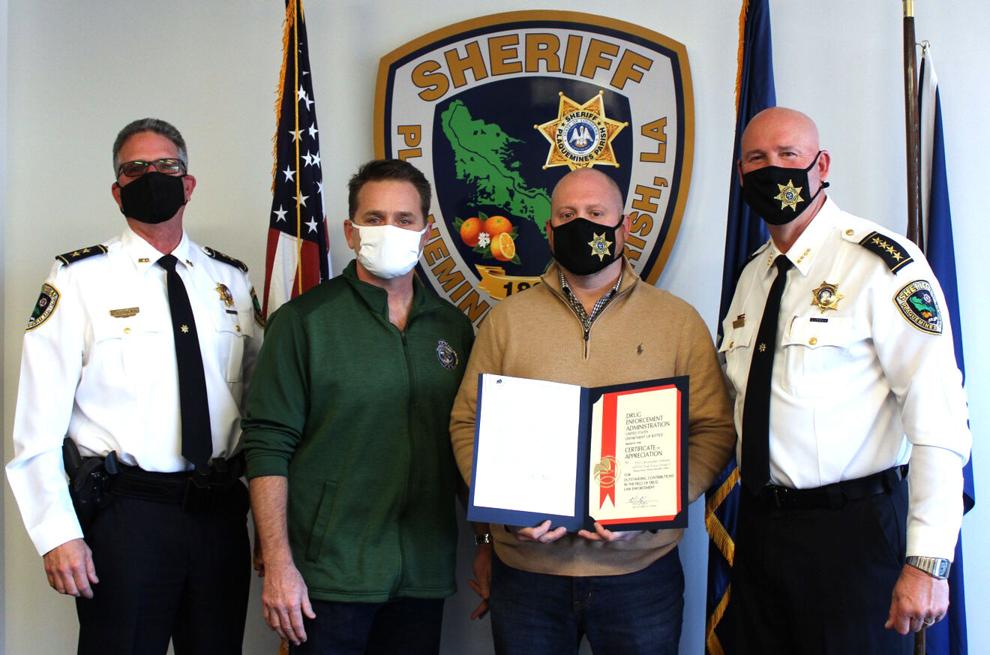 Plaquemines sheriff's deputies recognized for drug trafficking