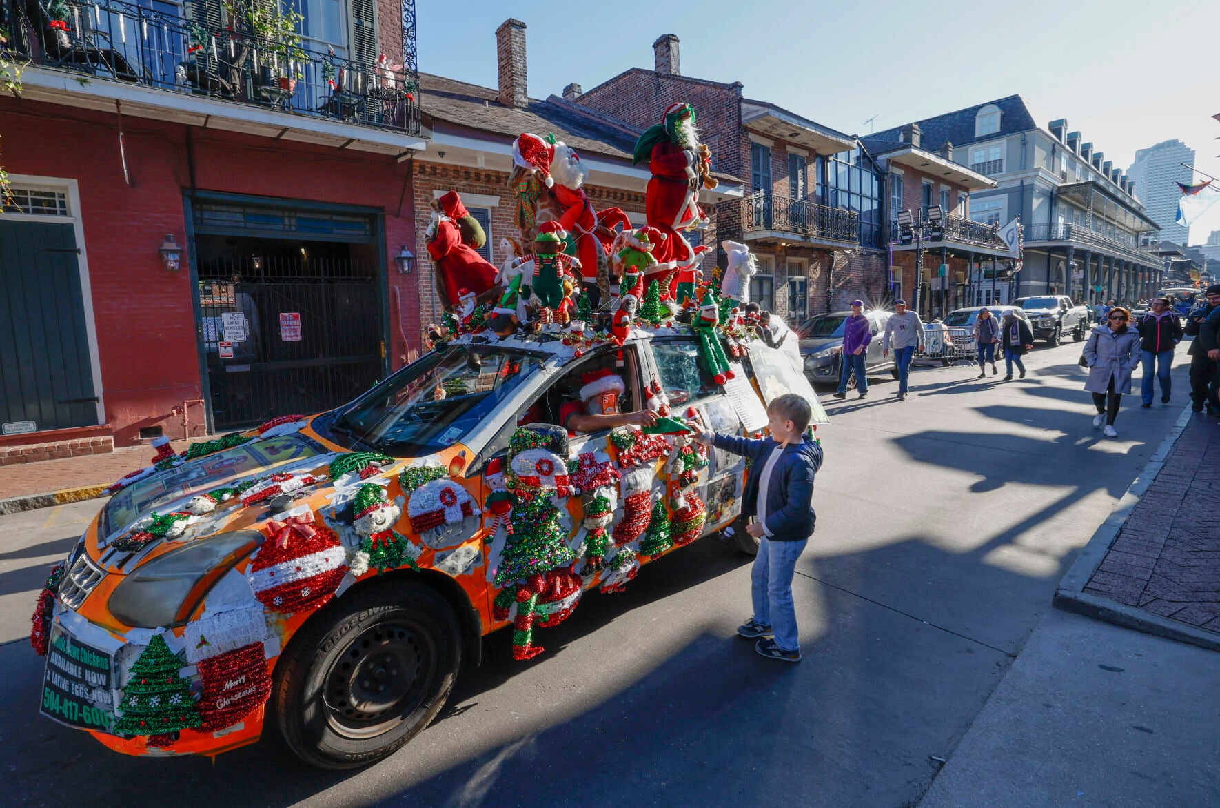 Have you seen the Bourbon Street Christmas car? | Entertainment