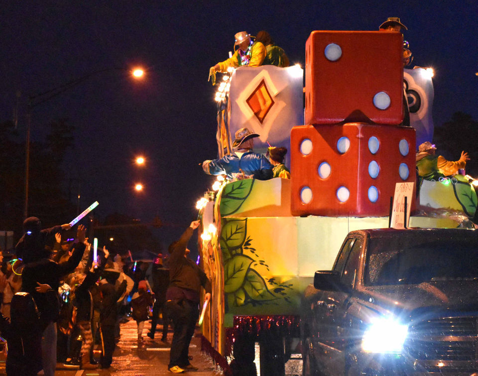 Krewe of Titans rolls through Slidell See parade photos One Tammany