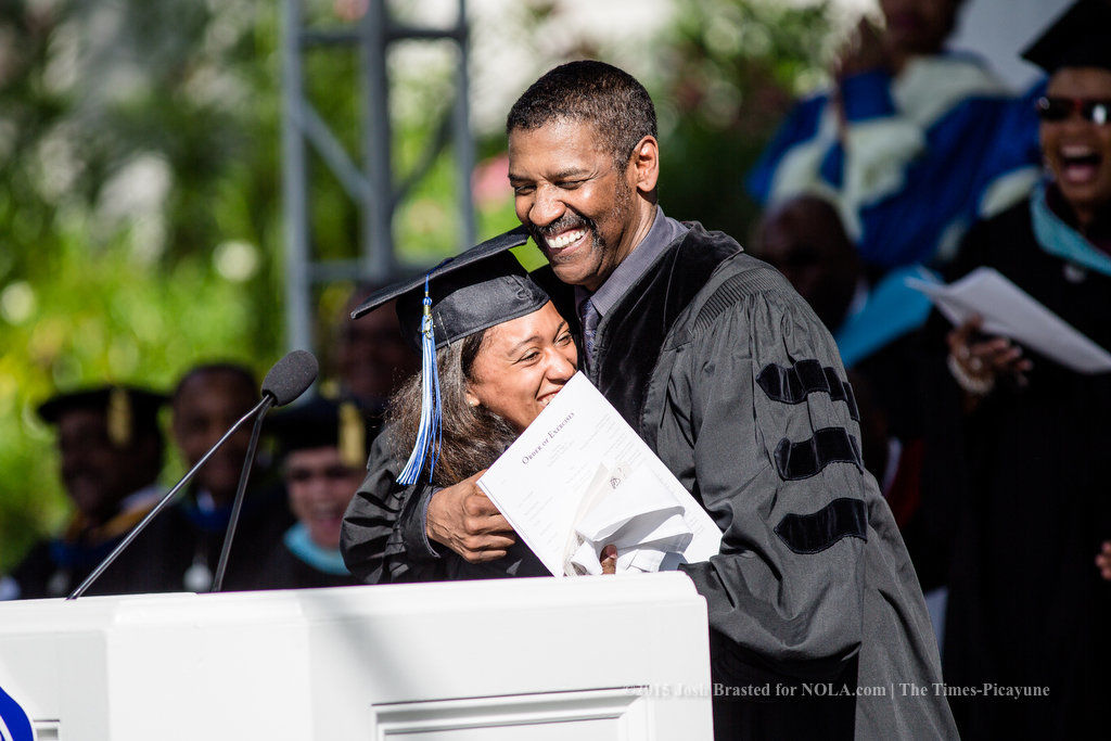 Denzel washington dillard commencement 2015 picture