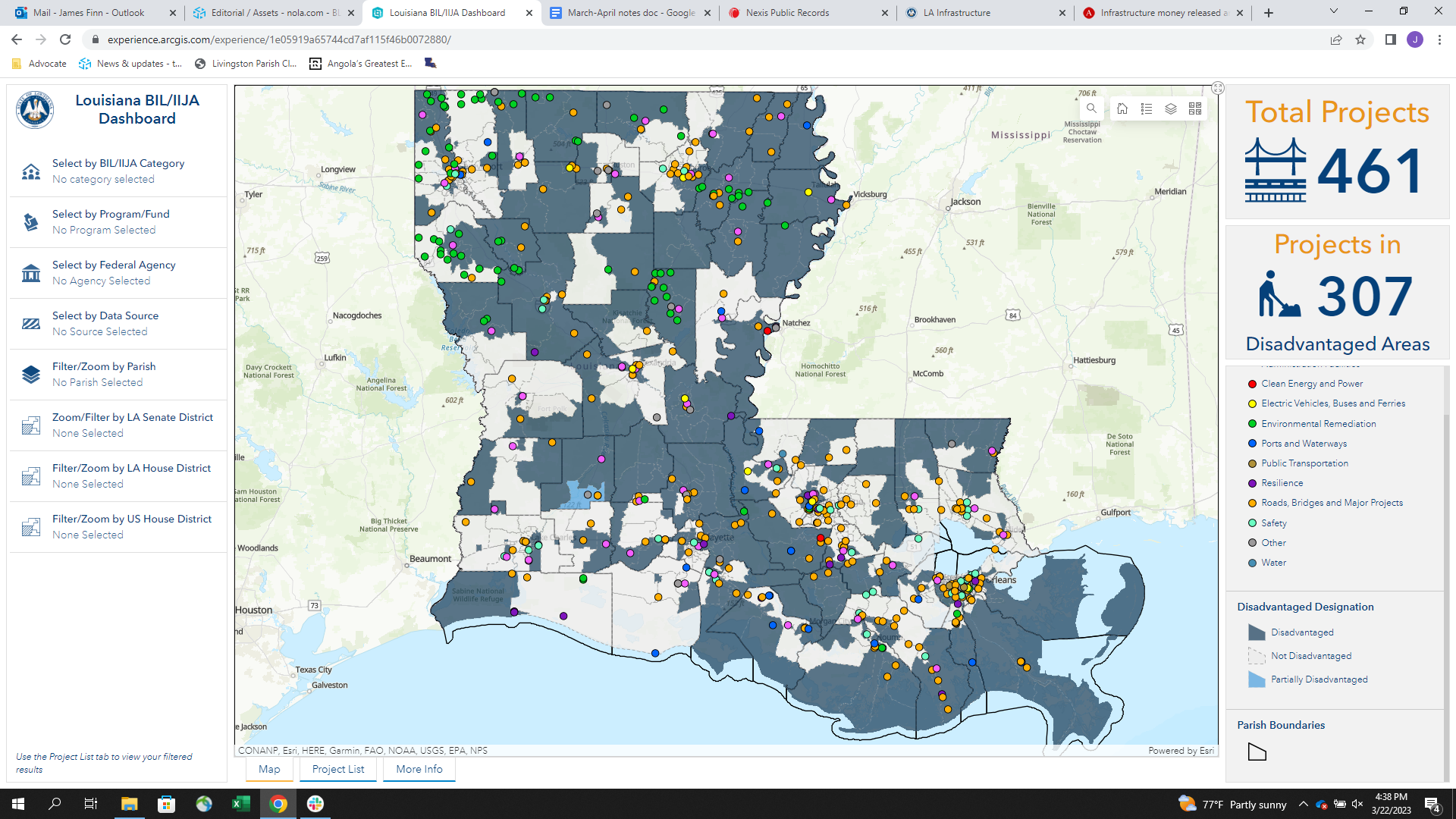 Track Louisiana Infrastructure Projects With This New Map Louisiana 641b76f0b1cb6.image