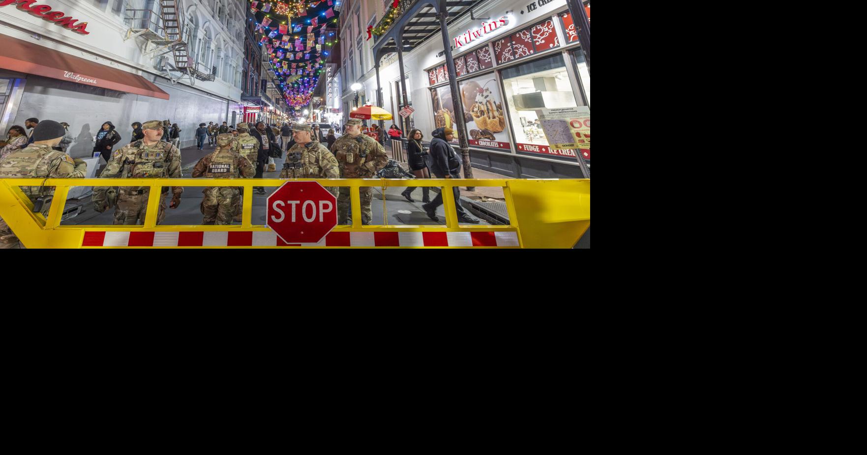 See what New Year's 2026 celebrations looked like in New Orleans, on Bourbon Street