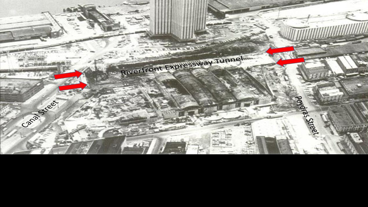 Tunnel Vision In 1966 New Orleans Built A Tunnel Downtown Hoping The Traffic Would Come Home Garden Nola Com