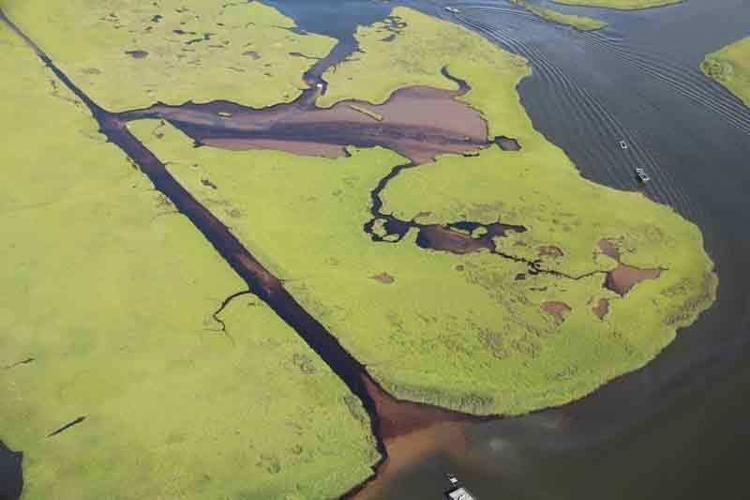 Coast Guard reports 4,200-gallon crude oil spill in Barataria Bay