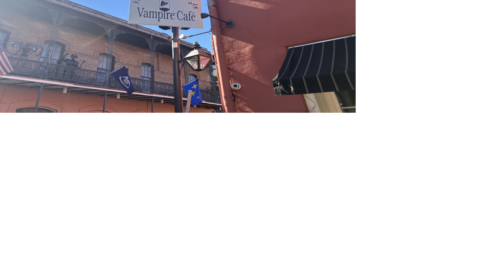 Is Vampire Café ghoulishly good or a gimmick? Here's what I thought as a New Orleans native.