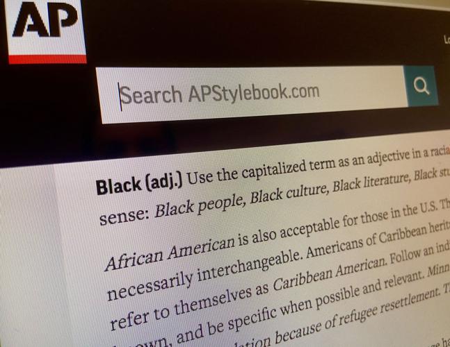 Associated Press capitalizes Black