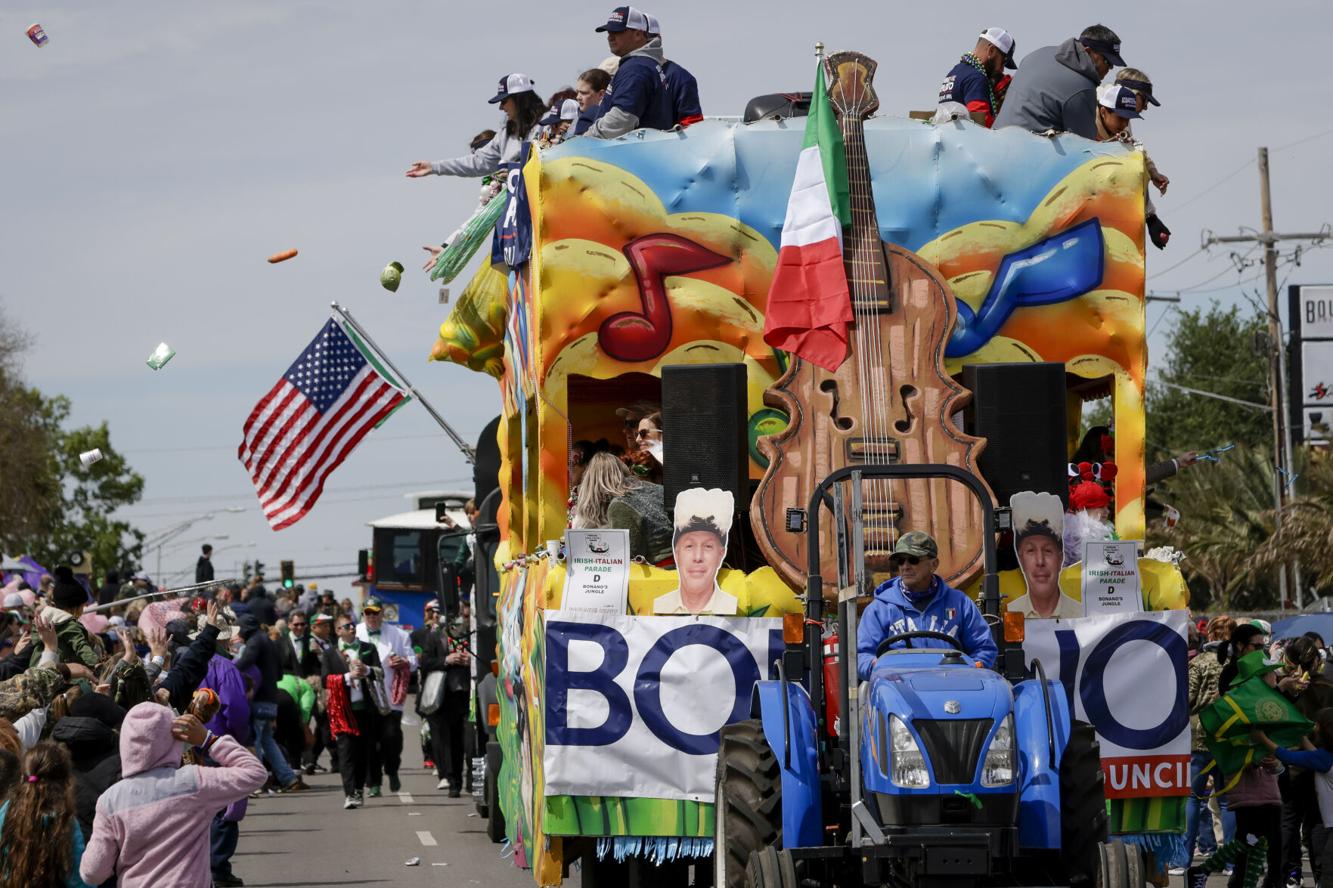 Photos 41st Louisiana IrishItalian Parade rolls in Metairie