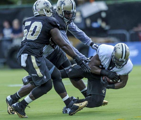 Saints practice photo gallery 1 Saints