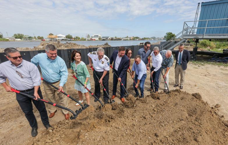 Lafitte breaks ground on 14 million levee project Jefferson Parish