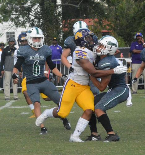 St. Augustine 48, Shaw 9: Khi Mathieu leads Purple Knights with monster ...