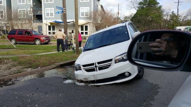 Ode to a New Orleans pothole How do I hate thee Let me count the