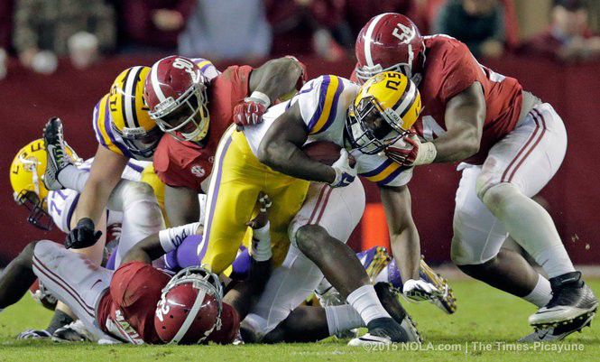 Derrick Henry, Alabama stomp LSU, Leonard Fournette to take the