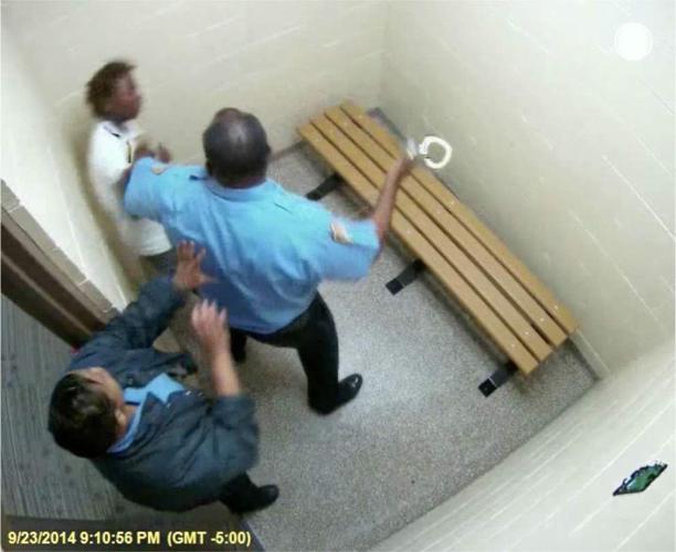 Video Surveillance shows fired NOPD officer striking 16yearold