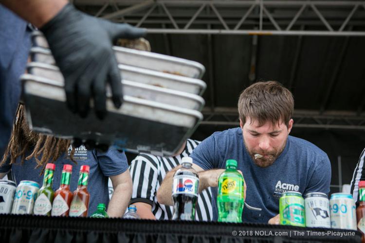 Could you eat 480 oysters in 8 minutes? The World Oyster Eating