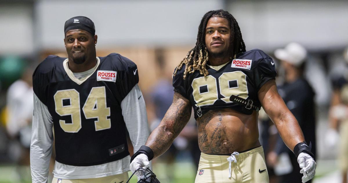 Saints pass rusher Cam Jordan to miss time after hamstring injury. Here